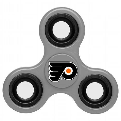 NHL Philadelphia Flyers 3 Way Fidget Spinner G96 - Gray